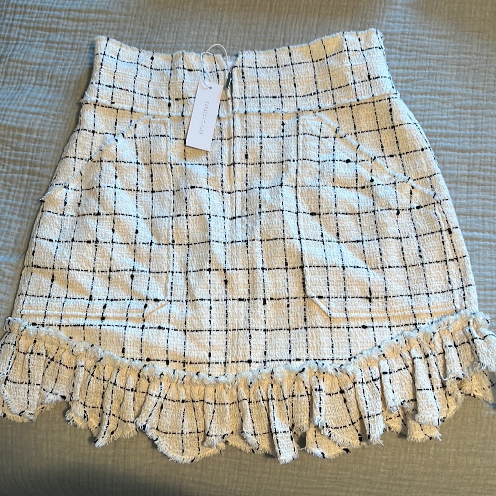 REBECCA TAYLOR TWEED SKIRT